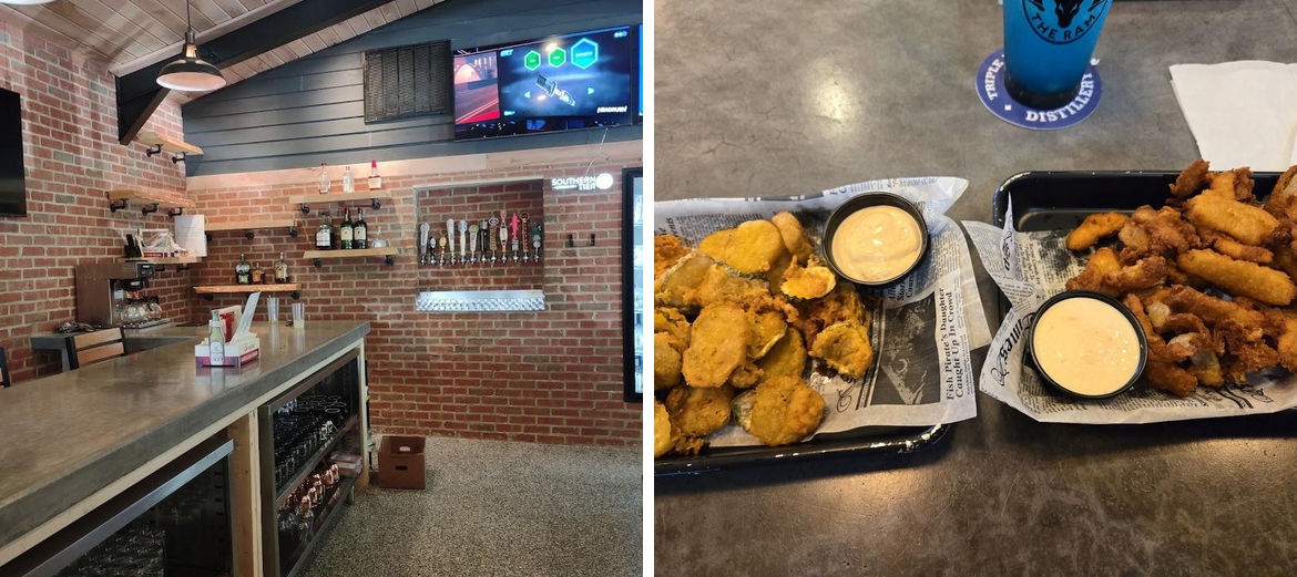 The Ram Sports Bar & Grill Menu